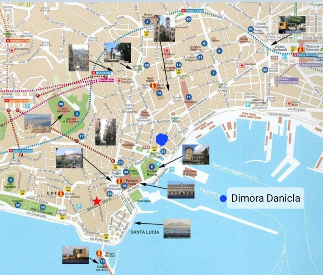 Апартаменты Dimora Danicla Неаполь Экстерьер фото